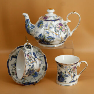 Blue Iris Teaset
