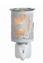 NL252234: Night Light with Wax Warmer Function - White Deer; E14; 10W