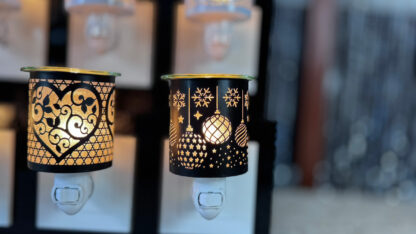 NL252243: Night Light with Wax Warmer Function - Black Season's