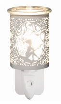 NL252252: Night Light with Wax Warmer Function - White Fairy; E14; 10W