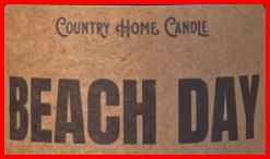 CHC-A02:  * Beach Day Scented Wax Melt - 3 oz/6 Blocks Soy & Paraffin Blend