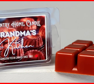 CHC-A08: * Grandma's Kitchen Scented Wax Melt - 3 oz/6 Blocks Soy & Paraffin Blend
