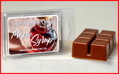 CHC-A11: * Maple Syrup Scented Wax Melt - 3 oz/6 Blocks Soy & Paraffin Blend