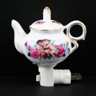 NL1048: Teapot Angels Porcelain Night Light